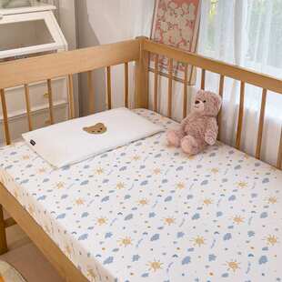 A类母婴级长绒棉婴幼儿防水隔尿床笠幼儿园宝纯棉床笠床垫保护套