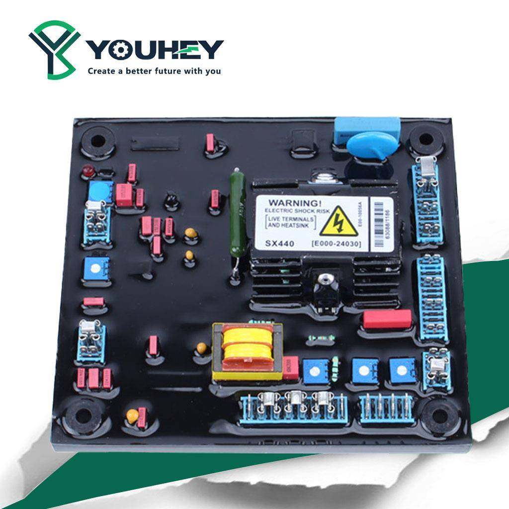 SX440/AD E000-24030 调压板AVR红色无刷发电机自动电压调节器