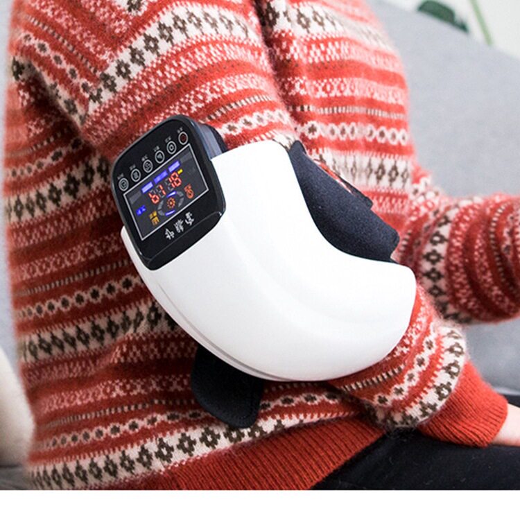 批发 智能充电振动腿部膝盖按摩仪 家用红外热敷护膝宝按摩器
