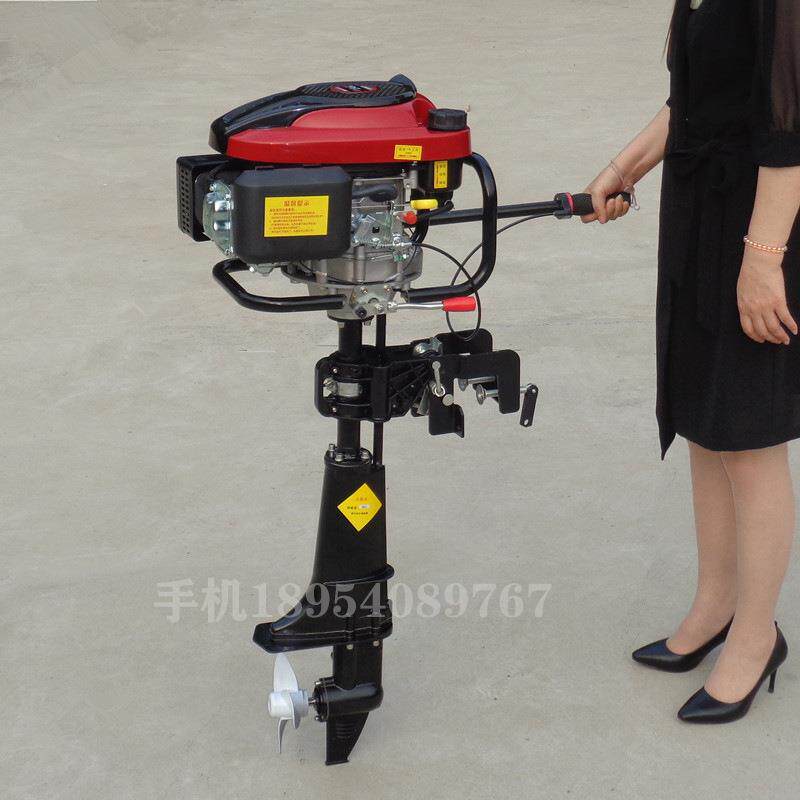 小型挂桨机 船用汽油方向机船挂机 四冲程船舵机螺旋桨厂家供应