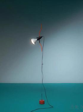 意大利Fhlos Parentesi 50吊灯 现代简约复古轻奢中古调光落地灯