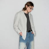 Deep 衬衫 Rain千鸟格小细格美式 轻奢复古简约宽松长袖