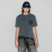 Deep T恤 短袖 Rain纯棉定制面料立体口袋美式 休闲风格