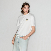 潮牌高街宽松休闲日常短袖 Deep Rain泼墨旋涡印花美式 T恤