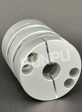 三普SJFC65W丝杆导轨模组滑台伺服步进电机精密膜片联轴器CPSWC65