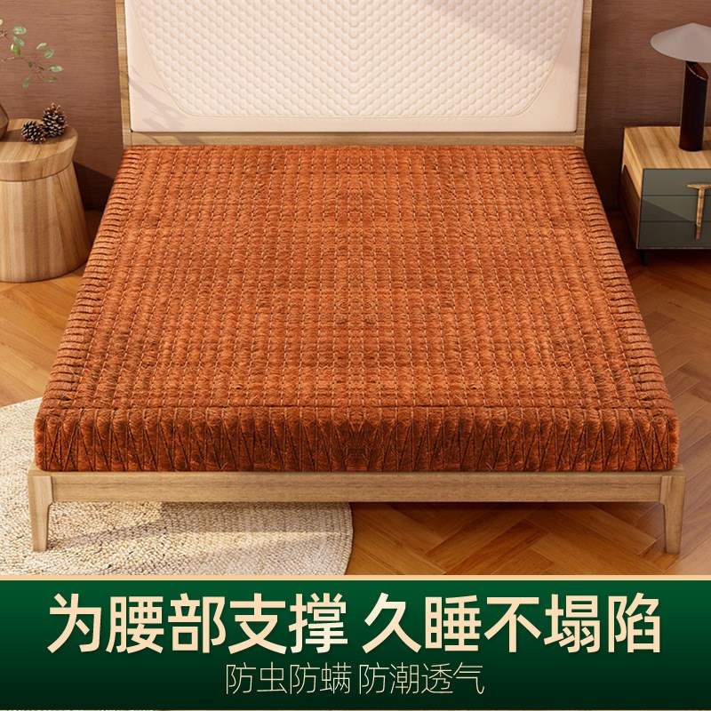 徐师傅纯手工山棕床垫 手工棕榈硬垫全棕床垫 非椰棕护腰缝制棕垫