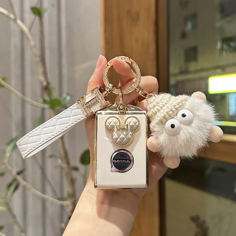 沃尔沃钥匙套xc60壳s90包s60 xc90扣v40v90 s60l汽车男女