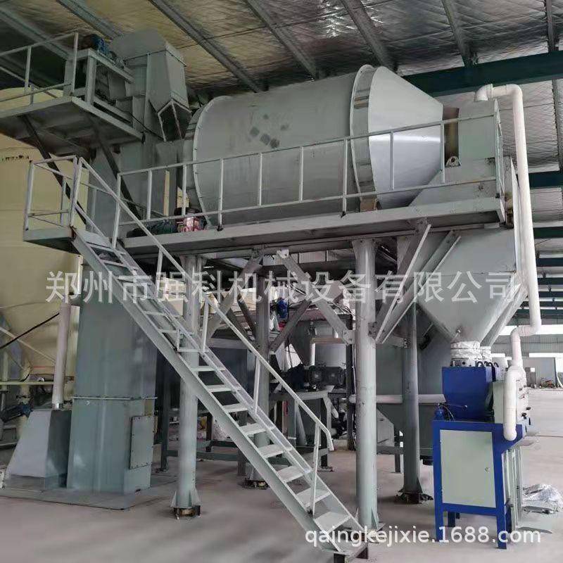 塔楼式小型保温材料搅拌机砌筑材料混合机玻化微珠混合生产设备