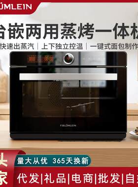 Fblumlein法布莱恩台嵌两用家用烘培多功能电蒸箱烤箱一体机