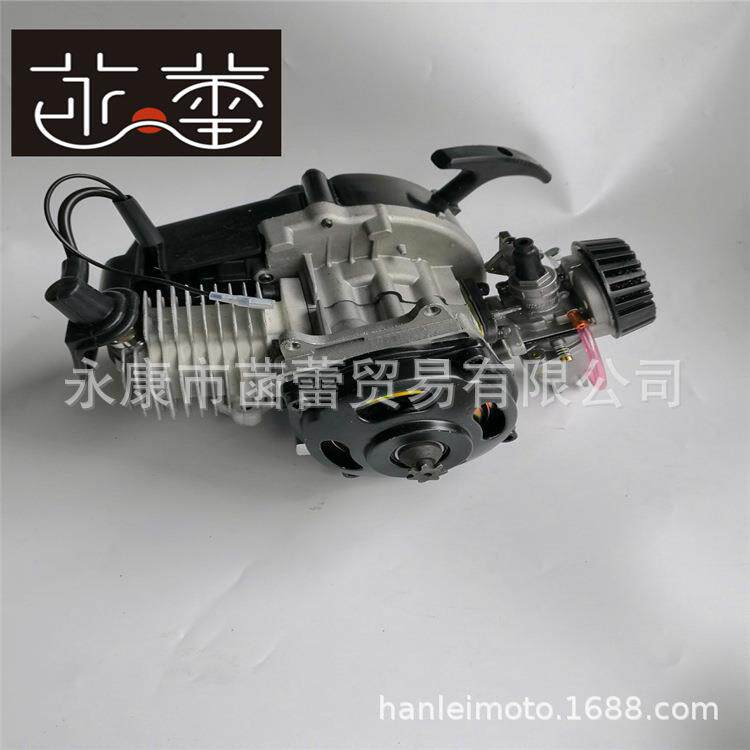 迷你摩托发动机44-6小跑车汽油机小型发动机园林汽油机2冲发