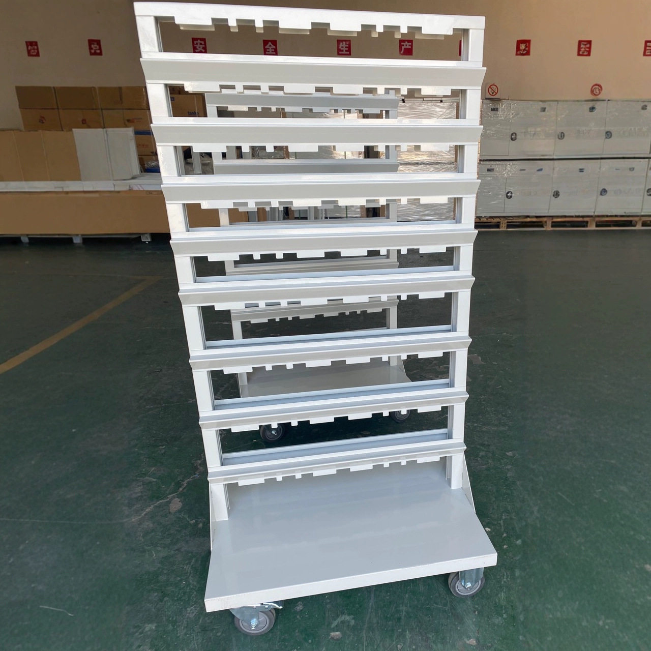零件盒置物架挂架 移动料盒架 螺丝配件架 移动型工具物料整理架
