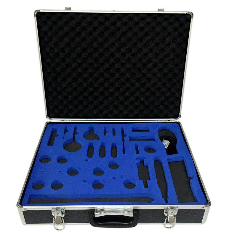 铝合金大号多功能工具箱五金工具收纳箱EVA模型挖孔展示箱工具包