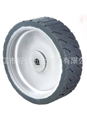 250X80mm防滑铝芯聚氨酯（PU）洗地机专用驱动脚轮