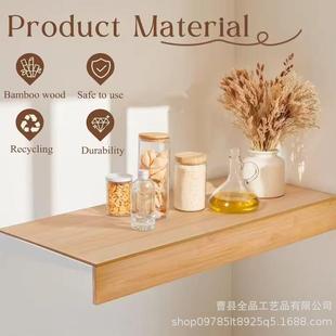 木质壁橱内分层隔板置物架厨房整理隔板可移动衣柜浴室收纳架实木