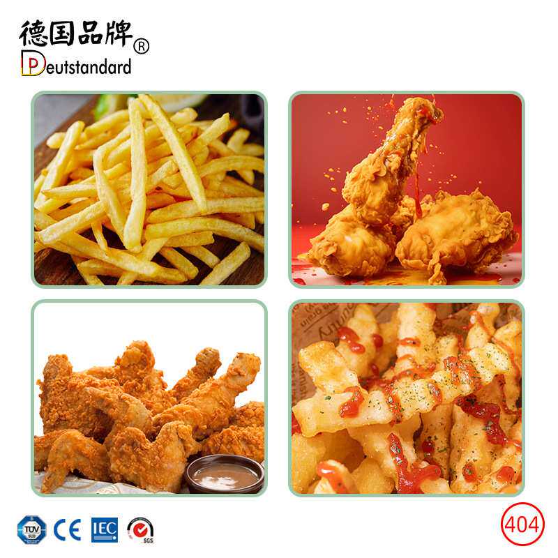 电炸炉双缸油炸锅商用不锈钢大容量电热炸炉油条炸薯条鸡排油炸机