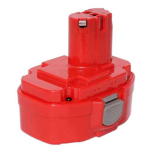 电动工具电池18v1500mAh用于牧田MAKA品电芯手电钻红色款镍氢电池