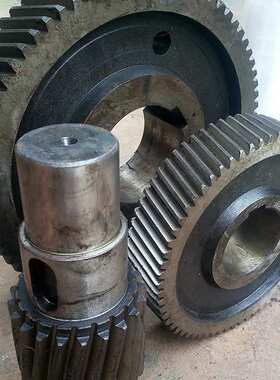 ZLY112硬齿面减速机配件，ZLY减速机齿轮 齿轴 ZLY减速机配件
