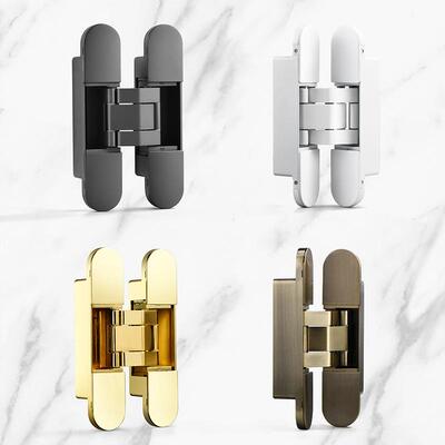 165x30形合页三维可调木门暗门可调门隐藏隐折叠门十铰GE80链字18