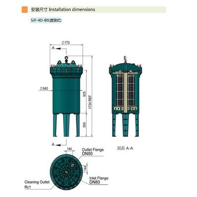 深现货P圳P多H袋式过滤器城市污水处理FGG抗蚀工腐业废水袋式过滤