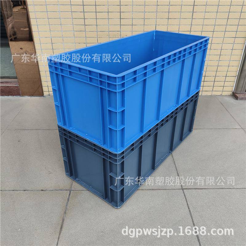加高周转箱塑料箱零件盒周转厚筐爬宠收纳箱长90*LNF加宽400*高30