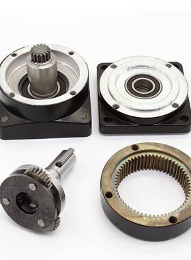 行减速机配57/60/8/86/1100/130步进伺服电机减星速器EZU齿轮/箱