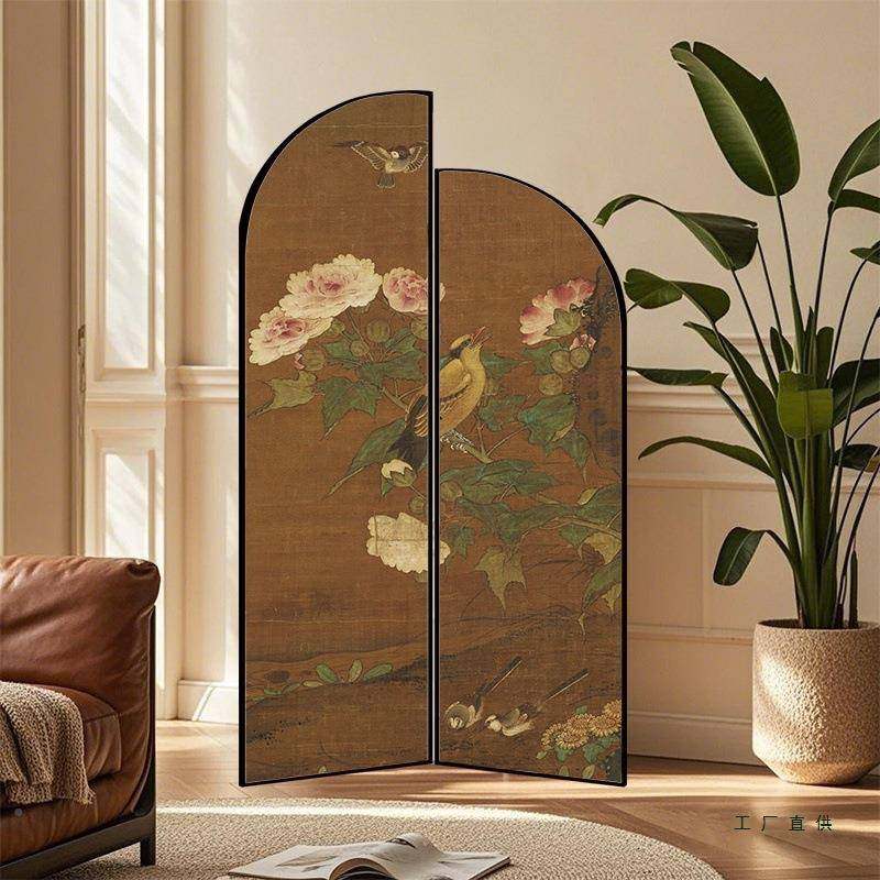 法式复古屏风隔断客景门沙厅发背可折叠移动遮挡卧室入户装985饰,基础建材,屏风,淘宝优惠券,粉丝福利购,淘宝优惠卷