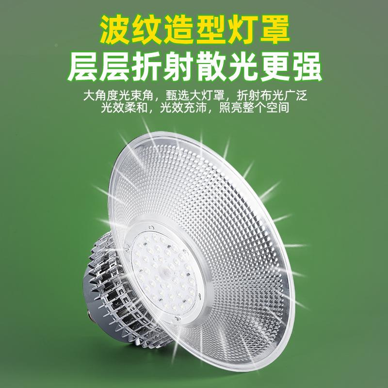 E2/EBVD房470工矿灯LED鳍片球泡螺口厂工厂间灯仓库车吊灯超亮天