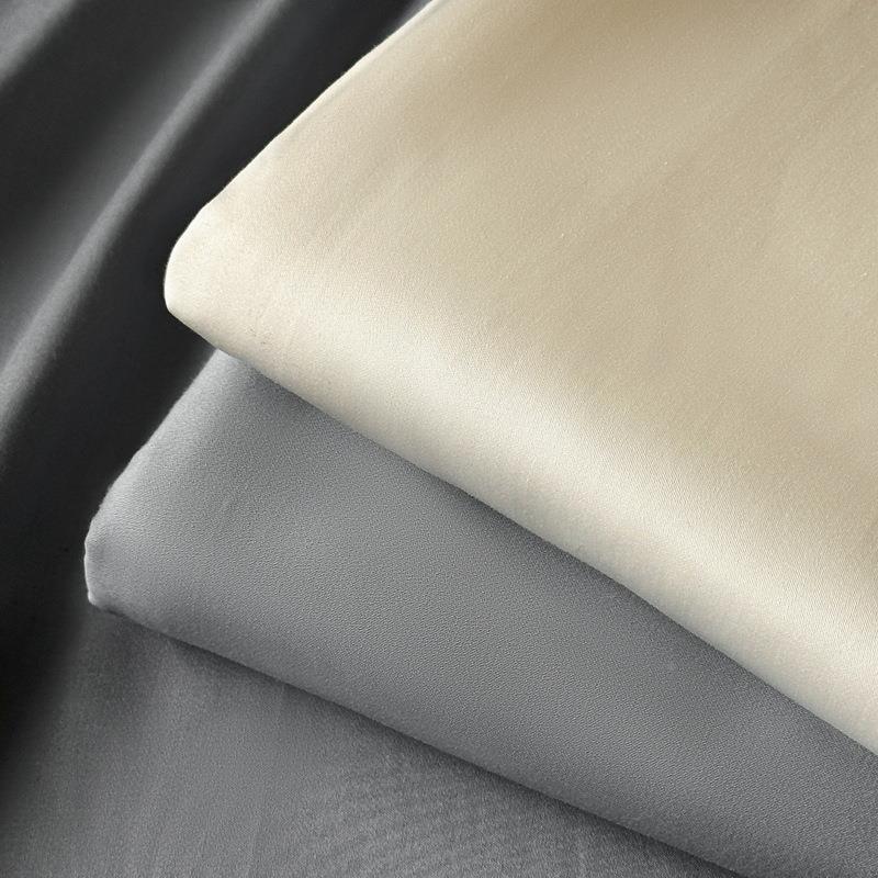 绒新款100s长棉贡床笠款缎床单棉柔软丝滑凉感618纯色规格床多单