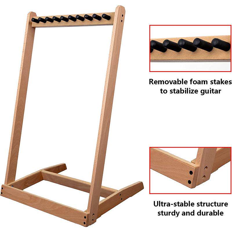 多把吉他木架子立式5155多支头吉他架多斯多个支架贝纳多排琴架收