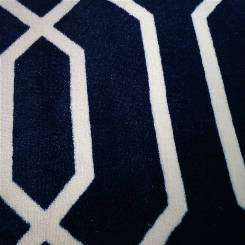 提供设计花型阻燃防火酒店地毯