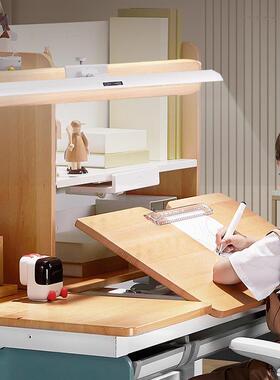 可式夹童护眼台灯学专用国A习A级学生75588儿书桌全光谱台灯