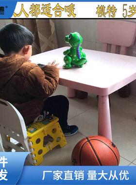 加塑料BVA儿童折叠椅子卡通小板凳马扎便携式成厚人凳儿子童火车