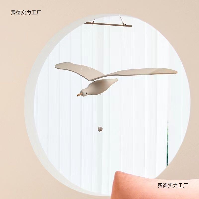 会飞吊篮海鸥的挂式飞鸟客厅装儿童76床挂件饰玩具空中吊饰悬默认