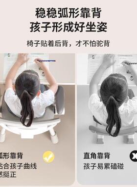 GHG学椅童子中小学生写字凳子儿书桌可升习降调节靠背座椅学习电