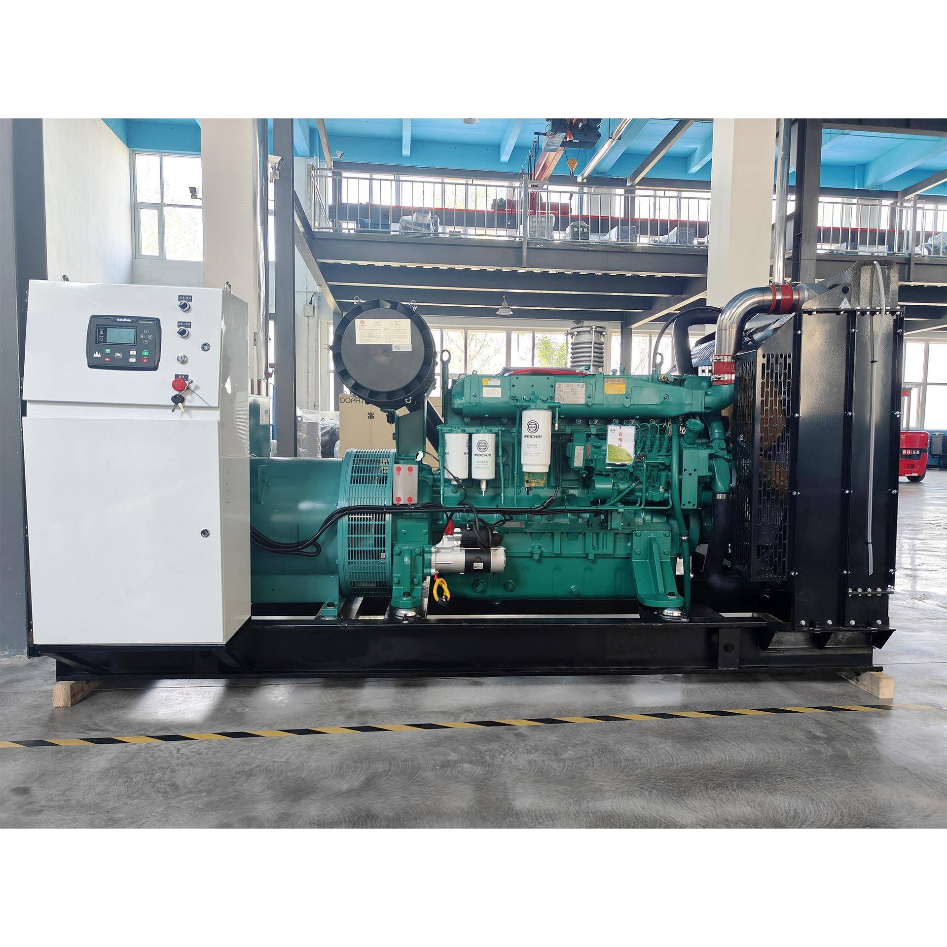 00w柴油发电机k组3配股份WP12D发动机房X300GF地产常用发电机