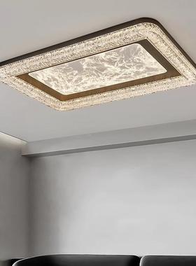 意极轻奢感客厅吸顶灯设42095师款云简雾全计光谱护眼式主卧室灯