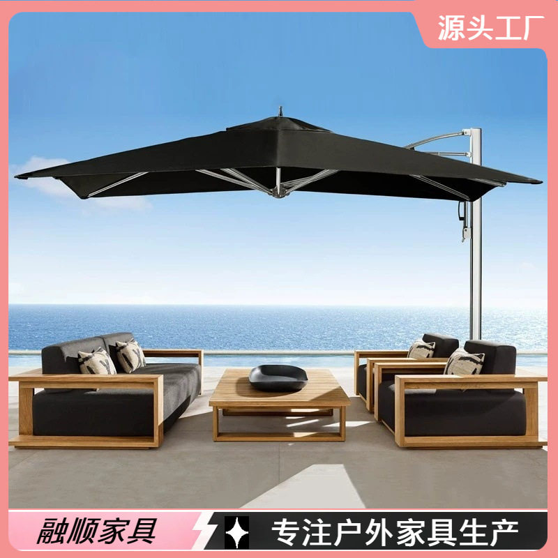 户外庭院柚木防腐实木沙发组合