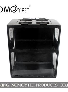 诺摩NNX-17双O量箱M双层透气小宠饲养变O色龙蜥蜴守宫超大容爬宠