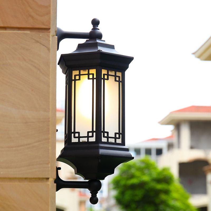 中式户外壁灯仿滕王阁壁古大墙壁灯e室院外小区别墅门灯防水ld灯