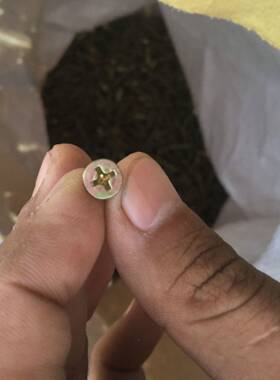 工厂塑钢丝31门窗自攻度钉双线加硬自攻螺丝高强黄色自攻现货