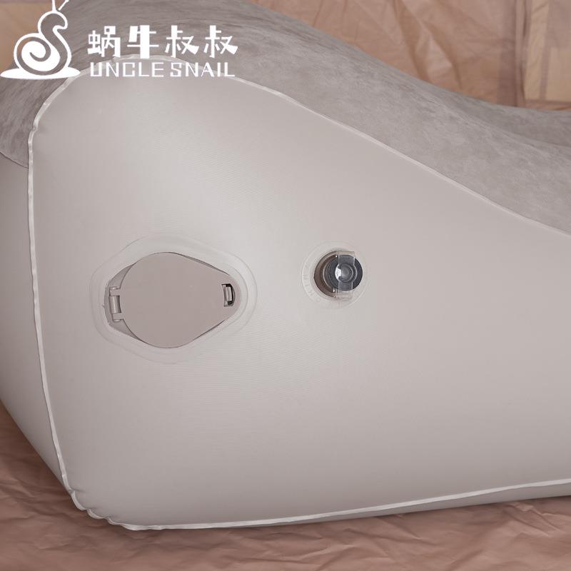 叔蜗牛叔充气床户外便携气垫床露营自充气床气躺空椅懒人JKW动午