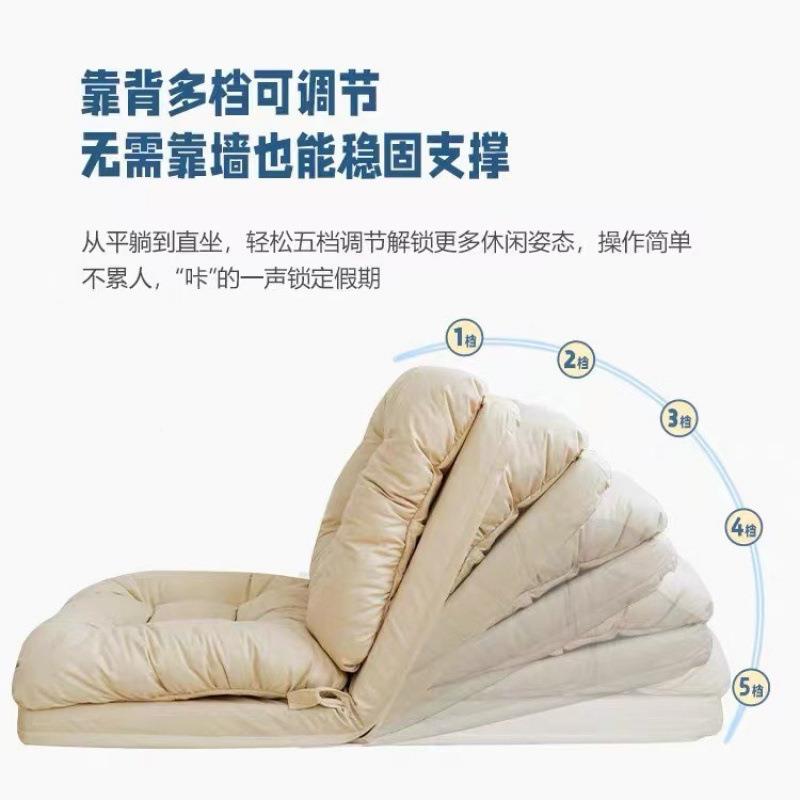 人沙发可躺用可睡榻榻台米折叠沙发床1两阳休闲小沙发飘窗躺懒椅