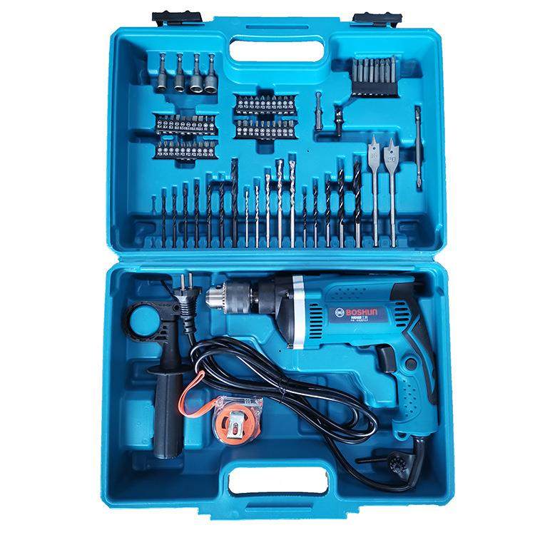 160套装博冲击钻套装22顺487630V高功率冲击钻，3配多种类型钻头,农机/农具/农膜,其它农用工具,淘宝优惠券,粉丝福利购,淘宝优惠卷