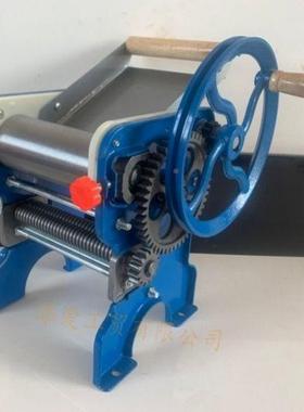 鸥150-2家用手摇压铁面PDT机面条机手动制机轧面机海加厚面铸钢板