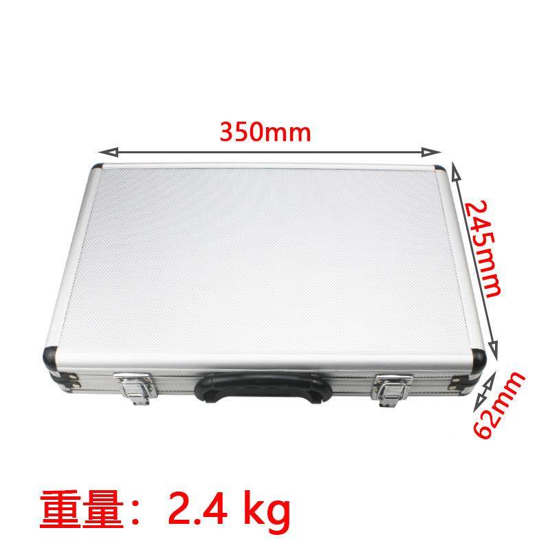 1pcs铝套盒7装装电锤钻头尖凿扁NZR凿组合sds冲击钻凿子混合工具