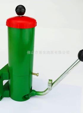 HCF冲床手动浓油SNB-10摇式黄油手泵铸铁泵润滑泵铁壳浓油泵垒德