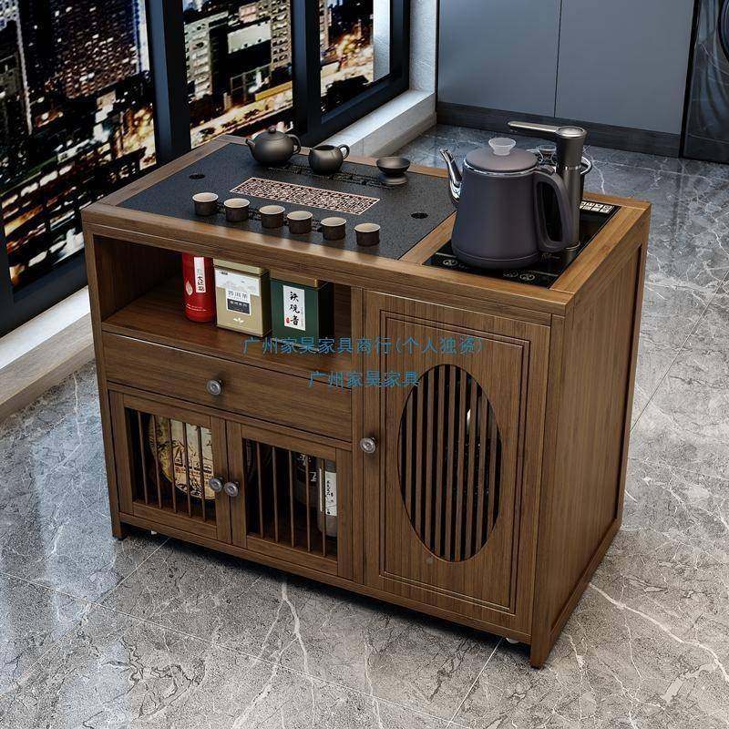 移动桌台家用实木小茶车客茶泡茶茶几茶具套装全自动SKC烧厅水壶,商业/办公家具,茶台/茶桌,淘宝优惠券,粉丝福利购,淘宝优惠卷