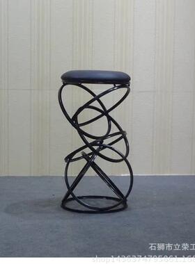 简约现代吧台凳时尚酒凳吧ZCX艺吧台椅意个性椅铁子创厂家直销