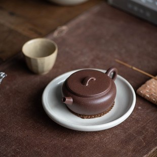 宜兴紫砂壶 手工 家用泡茶小容量 原矿老矿老紫泥 大彬 文人壶