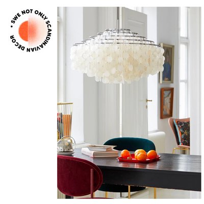 丹麦Verpan Fun0DM 1DM 2DM 10DM 11DM珍珠贝母风铃华丽吊灯餐厅